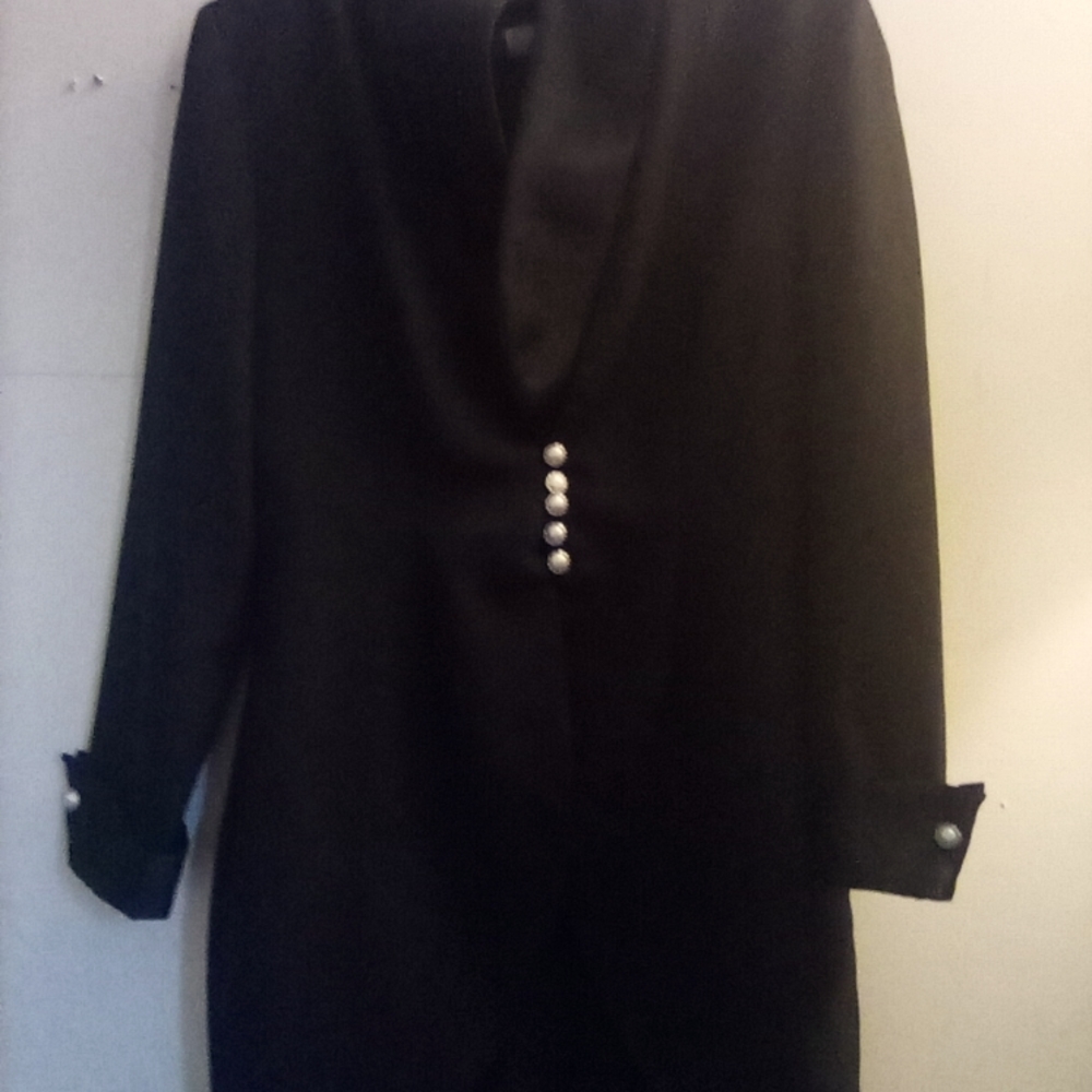 VINTAGE •J.R. Nites by Caliendo Black Blazer